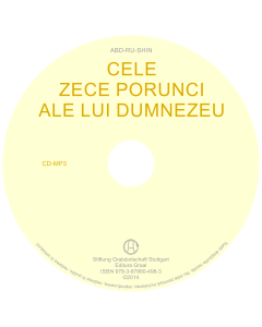 Cele Zece Porunci ale lui Dumnezeu şi Tatăl  Nostru (ebook)
